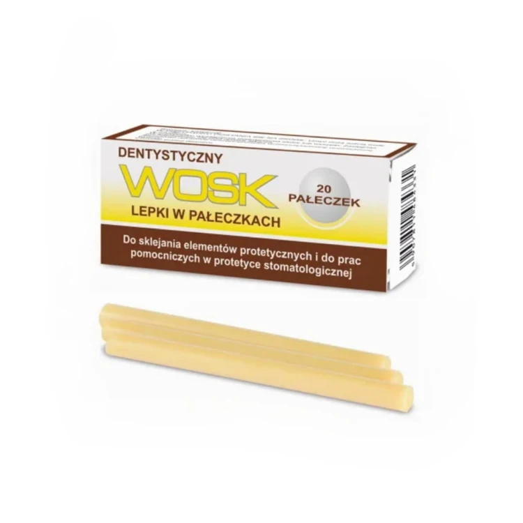 wosk w pałeczkach