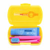 Curaprox Travel Set Żółty - zestaw podróżny