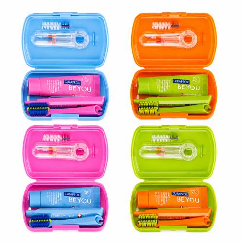 CURAPROX Travel Set Ortho zestaw podróżny ortodontyczny