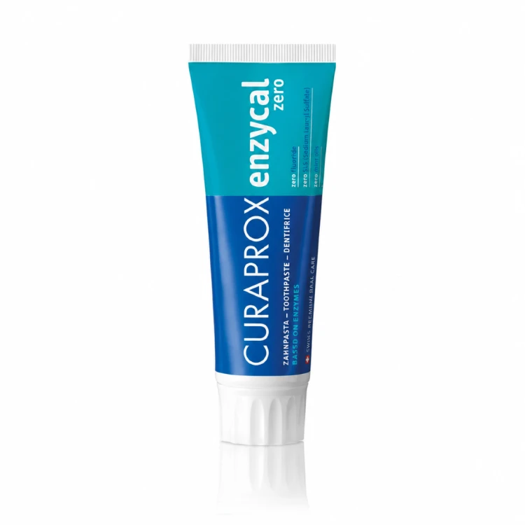 Curaprox Enzycal Zero pasta do zębów bez fluoru 75ml