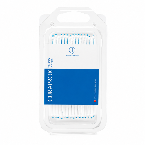 Curaprox DF 967 Nylonowa wykałaczka z rozpiętą nitką, 30 szt.