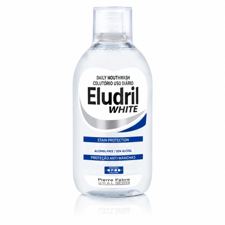 ELUDRIL WHITE Wybielający płyn do płukania jamy ustnej 500ml