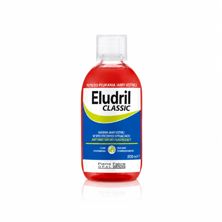 ELUDRIL CLASSIC Płyn do płukania jamy ustnej 200ml