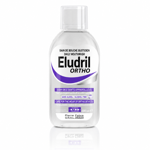 ELUDRIL PŁYN ORTHO Płyn do płukania jamy ustnej 500ml