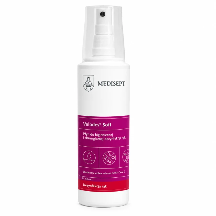 MEDISEPT Velodes Soft Płyn do dezynfekcji rąk 250ml
