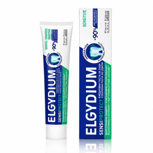ELGYDIUM SENSIPROTECT Pasta do zębów wrażliwych 75ml