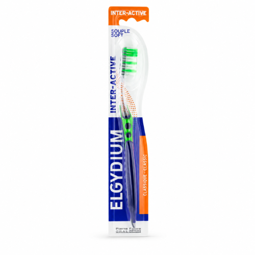 ELGYDIUM INTER ACTIVE Szczoteczka Soft