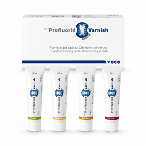 VOCO Profluorid Varnish - Lakier fluorkowy w tubce MIX 4x10ml