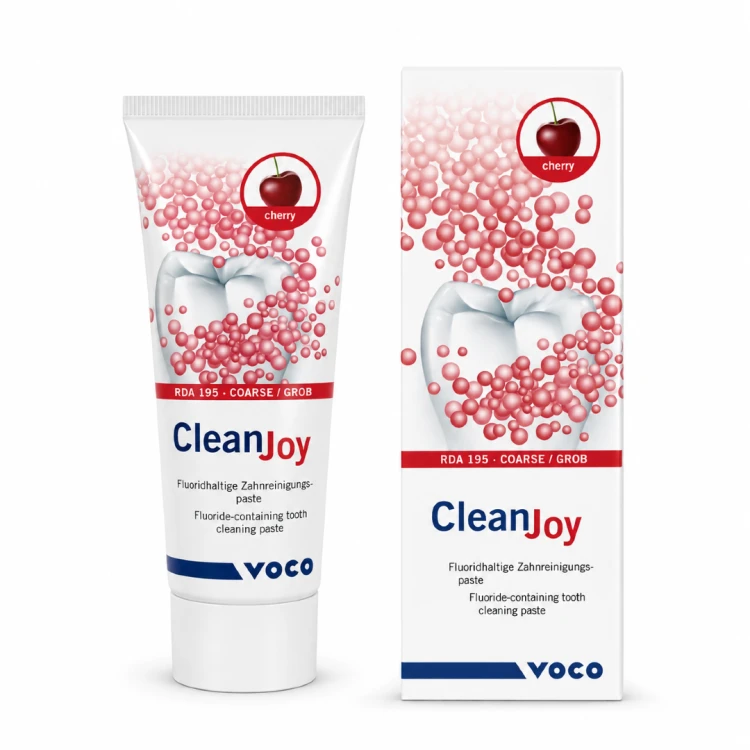 VOCO CleanJoy Cherry - Pasta polerska coarse RDA 195