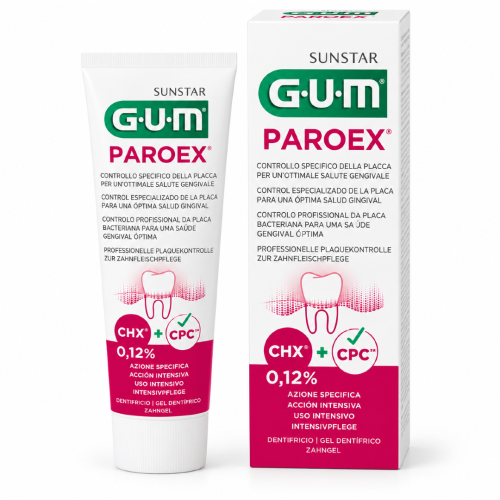 SUNSTAR GUM Paroex 1790 - Pasta z chlorheksydyną 0,12% 75ml